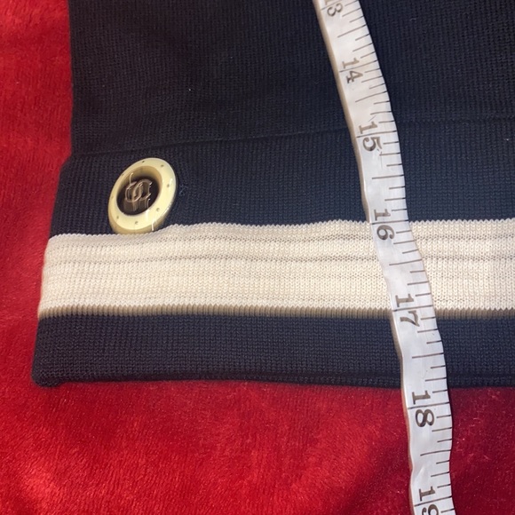 Chanel 14C 2014 Cruise Gondola  Karl Lagerfeld CC logo button knit dress… - Picture 14 of 15